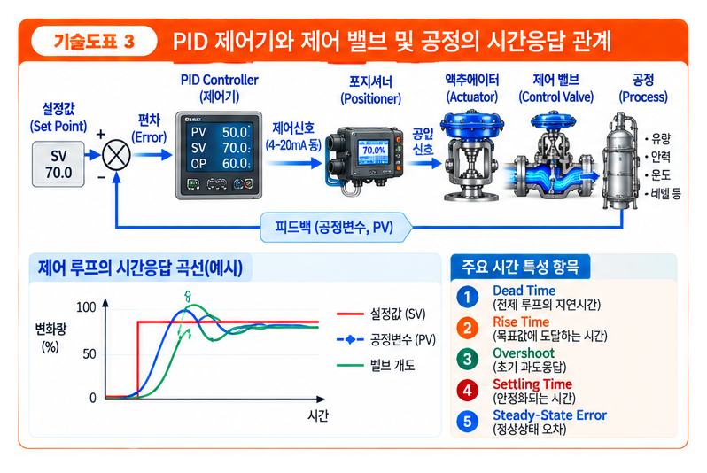제어 밸브 응답 시간이 생산성에 미치는 영향 3 제어 밸브 응답 시간이 생산성에 미치는 영향