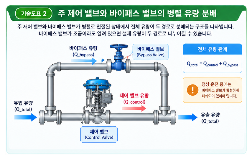 바이패스 라인 설계 시 고려해야 할 밸브 선정 기준 2 바이패스 라인 설계 시 고려해야 할 밸브 선정 기준