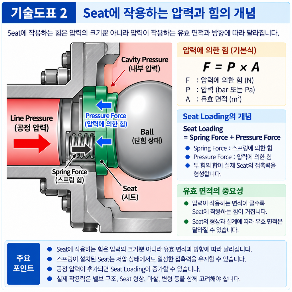 Ball Valve의 Double Piston Effect와 DBB 기능의 관계 2 Ball Valve의 Double Piston Effect와 DBB 기능의 관계